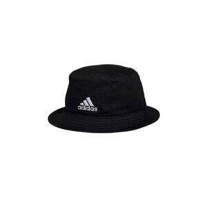 adidas Essentials Plus Cotton Bucket Hat Black